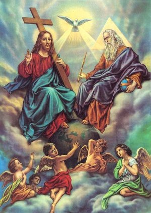 Symbolic representation of the Most Holy Trinity